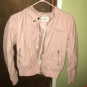 XS American Eagle Outfitters pink jacket